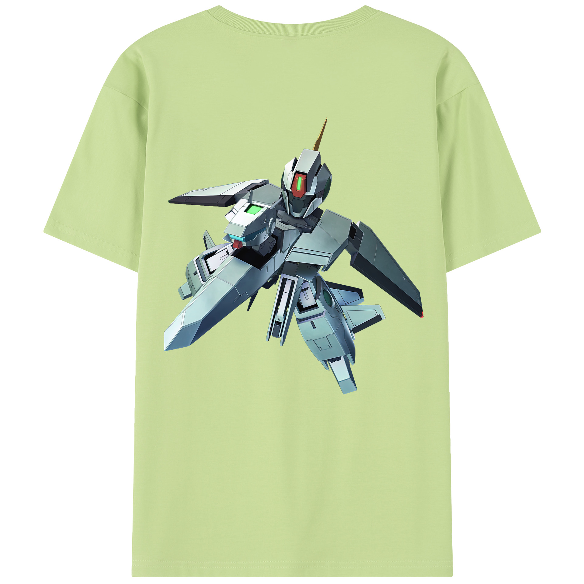 （画像用） 機動戦士ガンダム Mobile Suit Gundam 綿100％半袖Tシャツ（背面プリント）